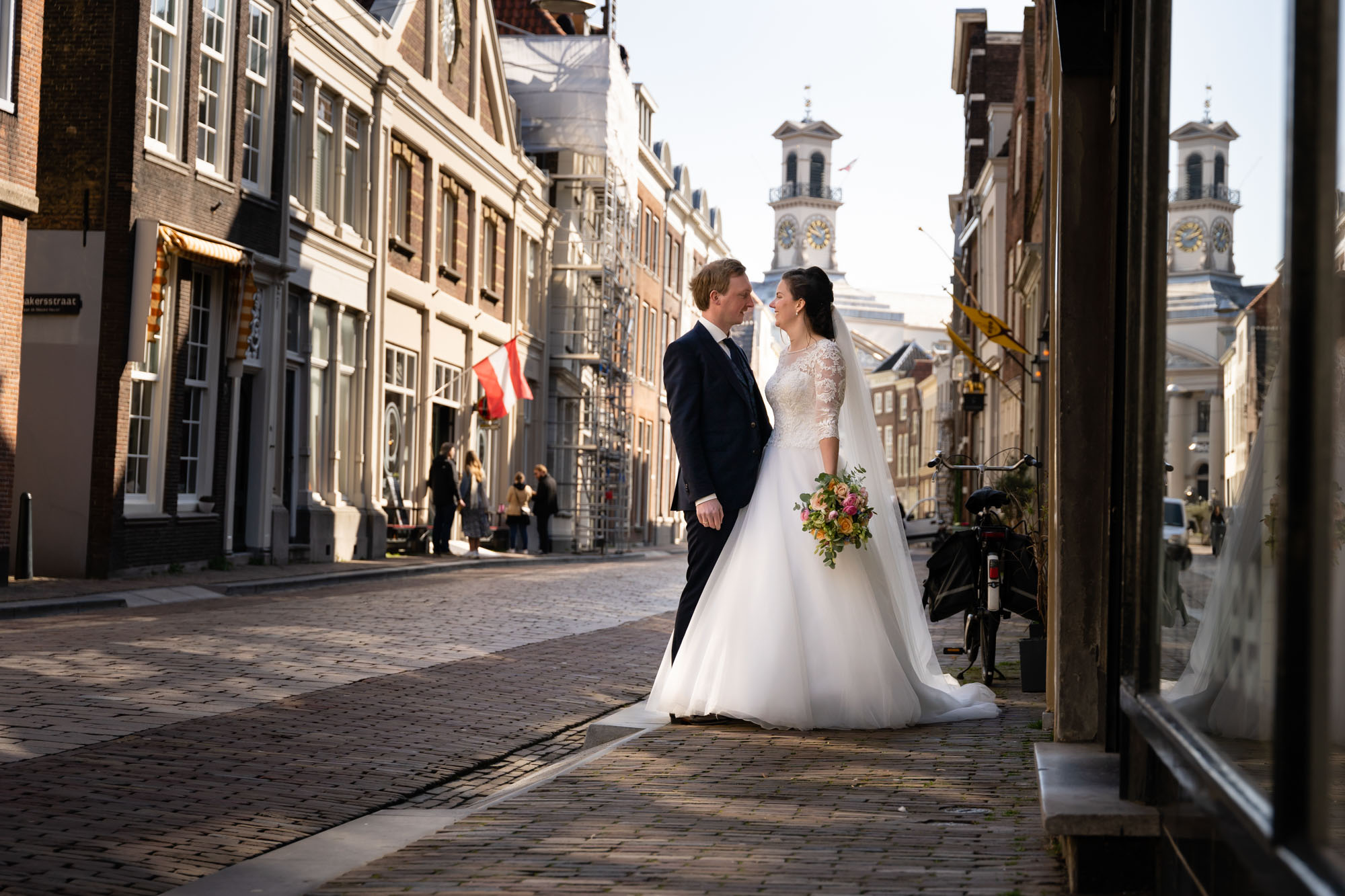 Bruidspaar in Dordrecht