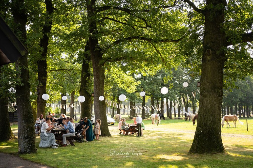 Buitenbruiloft bij Het Gagelgat