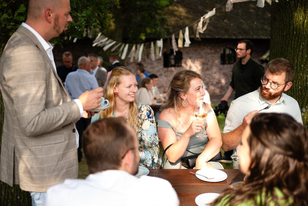 Buitenbruiloft bij Het Gagelgat